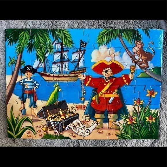 𝅺djeco Quality Young Child’s Pirate Puzzle, 36 Pieces - Picture 4 of 6
